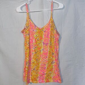 Spaghetti strap tank top